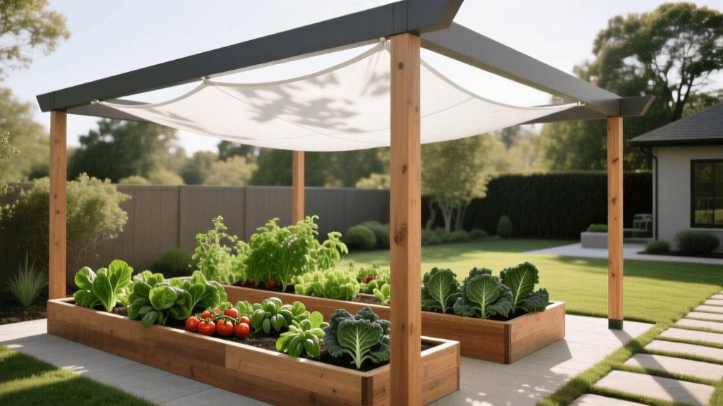 2026 Guide: Pergola Sunbrella Shade Sails for Raised Beds