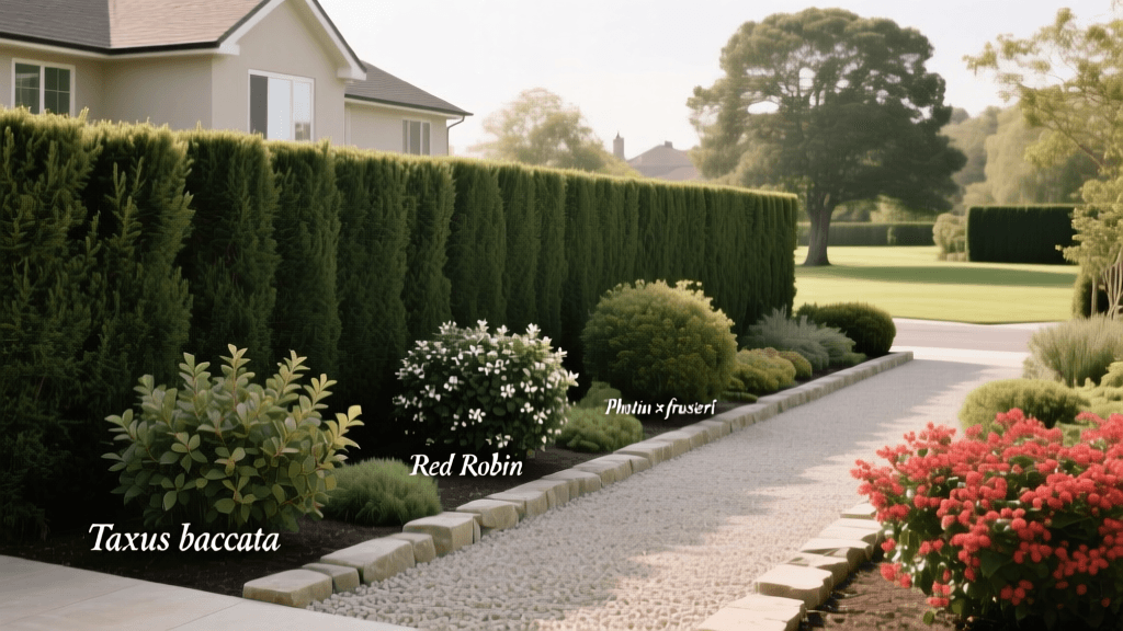 Selecting Evergreen Hedges For Wind And Noise Barriers