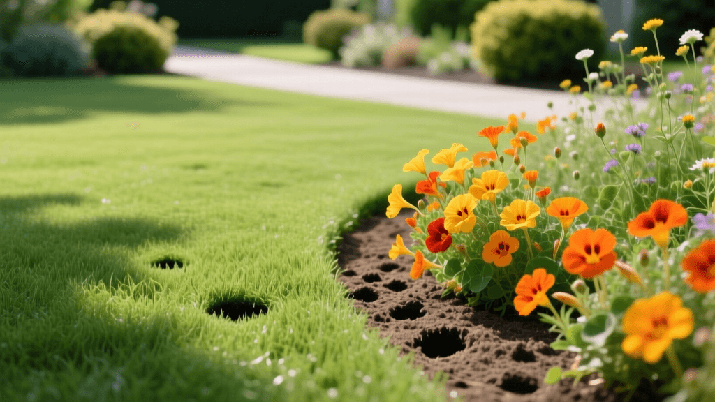 2026 Lawn Aeration, Seeding & Marigold Companion Pest Control