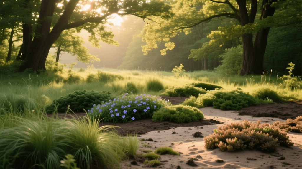 Matching Shade Grass To Soil Types Under Tree Canopies