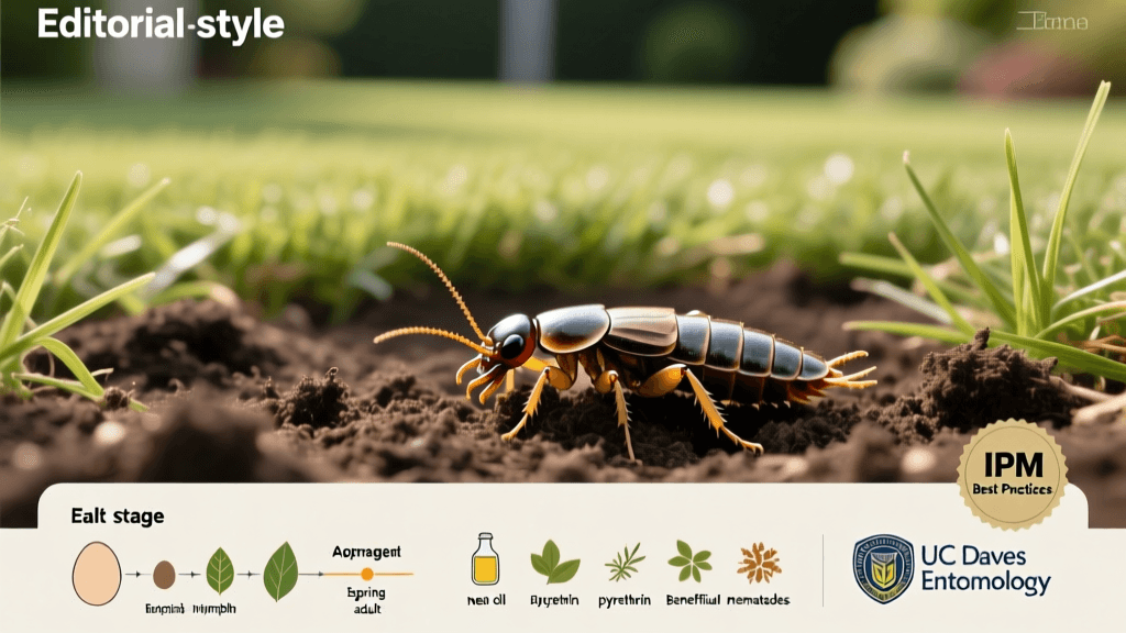 Identify And Eliminate Earwigs In Garden Soil