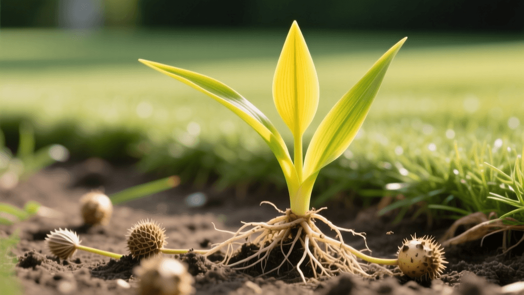 How to Identify and Eradicate Yellow Nutsedge in Lawns
