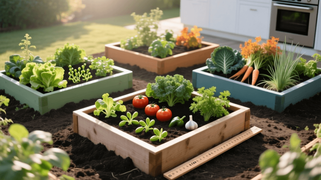 Plan and Design a Four-Season Kitchen Garden Layout