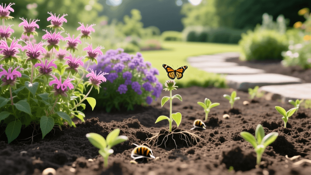 2026 Pollinator Gardens: Aeration & Seeding for Bee Balm Beds