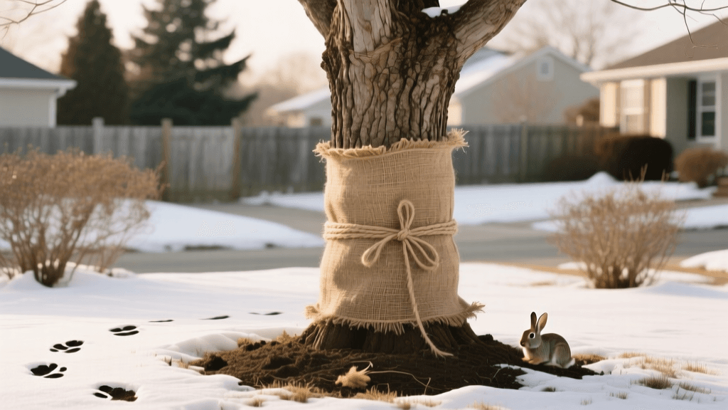 Burlap Tree Wrapping 2026: Sunscald & Wildlife Defense