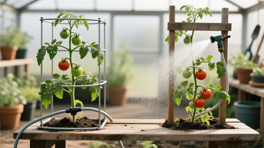 Tomato Cage Vs Trellis: 2026 Irrigation Setup Guide