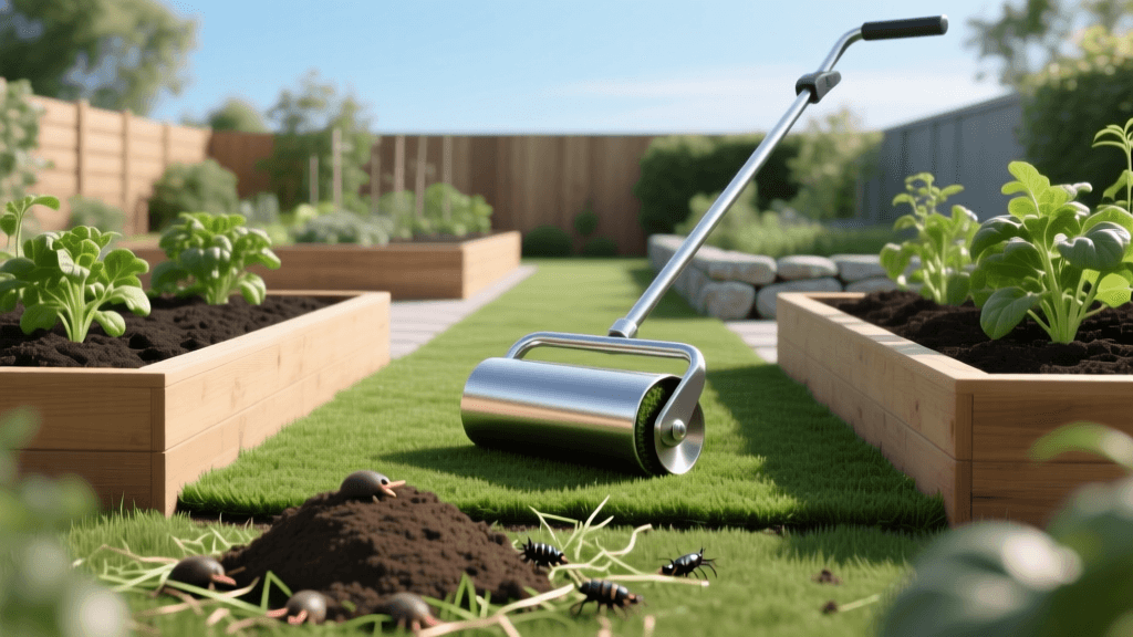 2026 Lawn Roller Guide: Sod Paths & Molehill Repair For Raised Beds