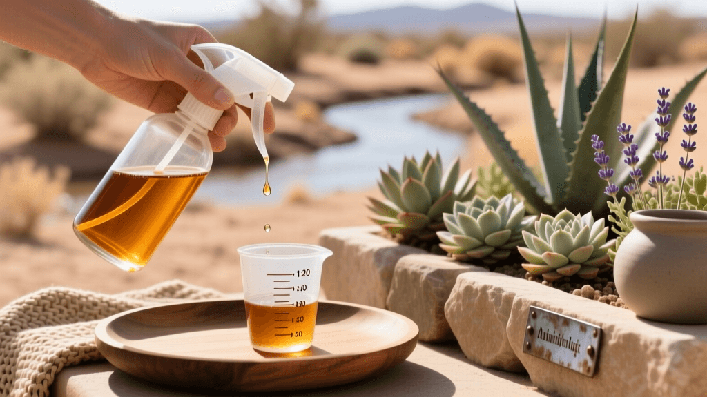 Xeriscape Neem Oil Mixing Ratios & Spray Schedules 2026