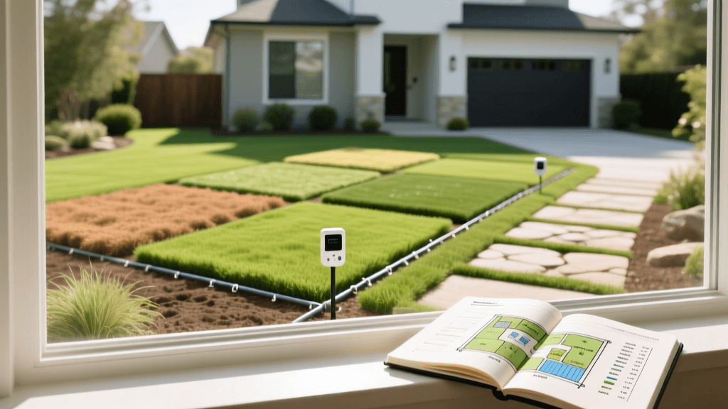 How To Plan Lawn Zones For Water Efficiency And Curb Appeal