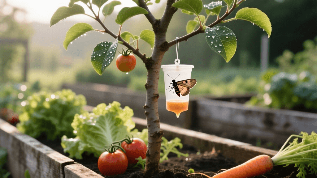 Codling Moth Pheromone Traps 2026: Save Fruit Trees Near Raised Beds