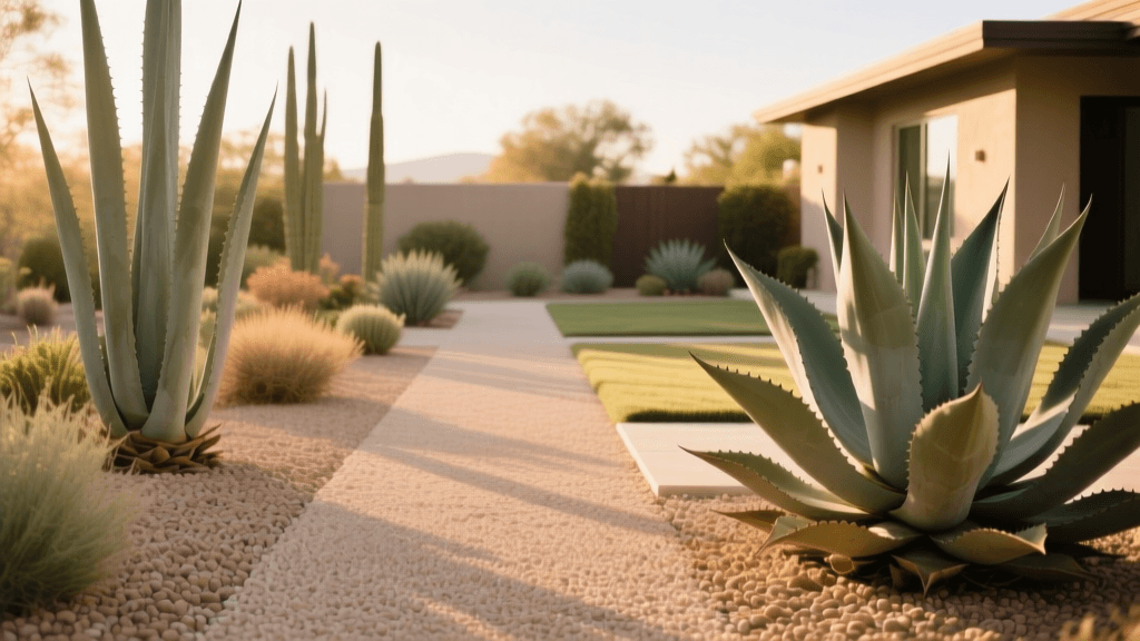 Photographing Xeriscape Yards: Agave and Granite Guide 2026