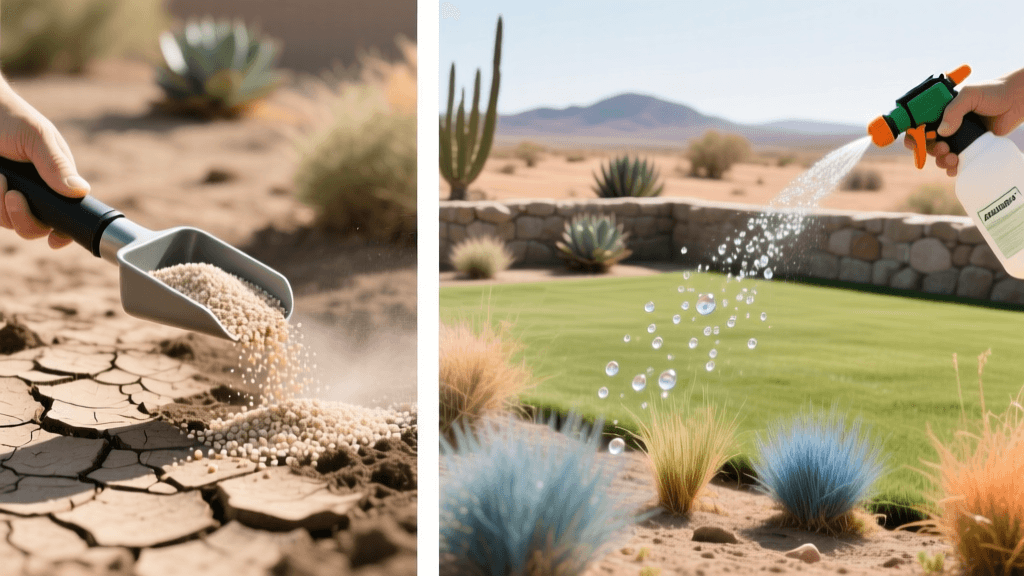 Granular vs Liquid Fertilizer for Xeriscaped Lawns 2026
