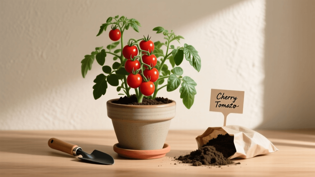 Beginner Guide to Growing Cherry Tomatoes in Containers