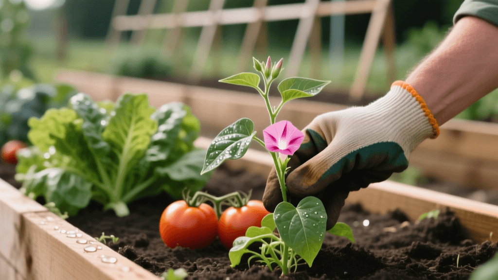 Identify and Eradicate Bindweed in Vegetable Gardens