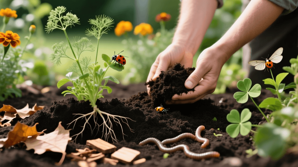 How Compost and Soil Health Naturally Suppress Pests