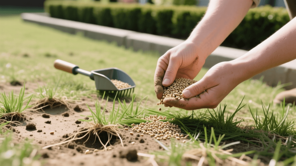 A Beginner Guide To Overseeding A Thin And Patchy Lawn