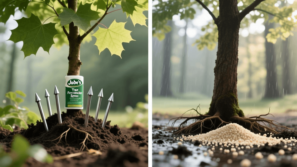 Jobe's Spikes vs Granular: 2026 Tree Web Worm Defense Guide