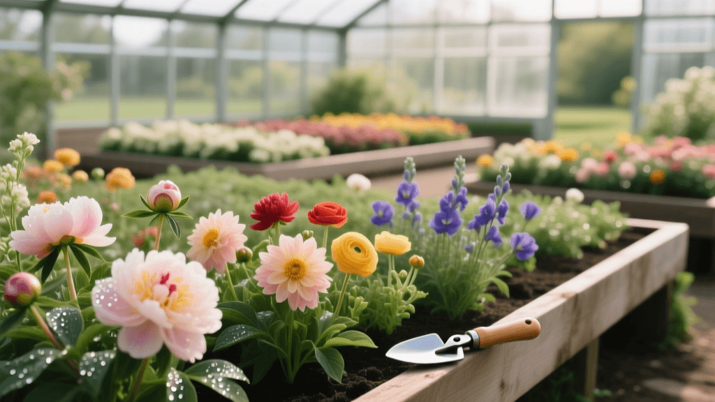 Continuous Bloom Cut Flower Layout & Fertilizer Guide 2026
