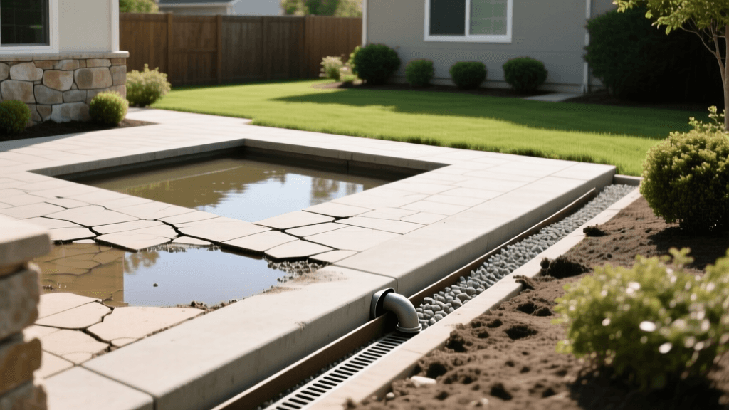 Top 5 Hardscape Drainage Mistakes and How to Fix Them