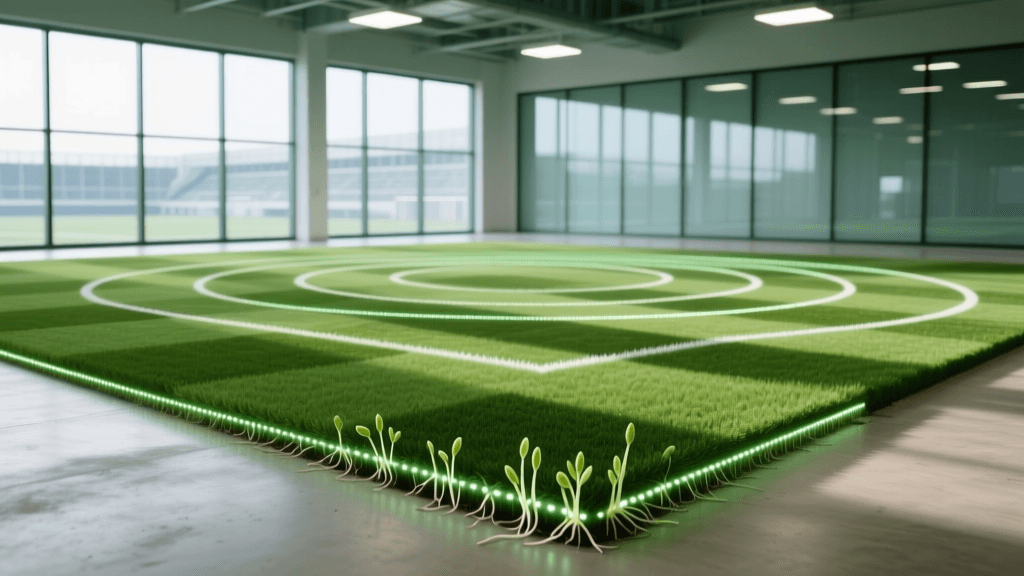 2026 Indoor LED Turf Seed Schedule & Mowing Patterns