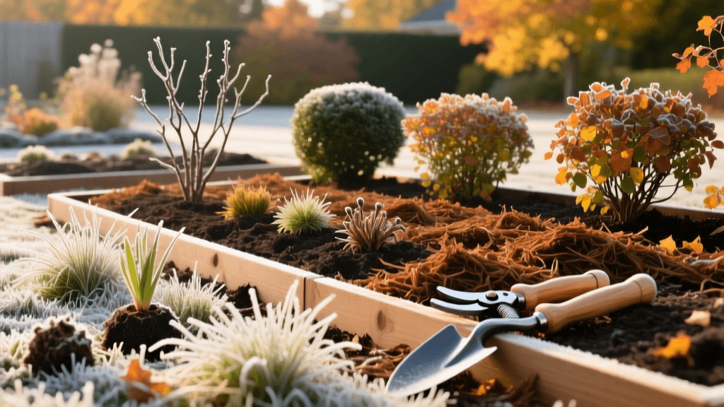 Fall Landscape Bed Prep: Mulching and Soil Health