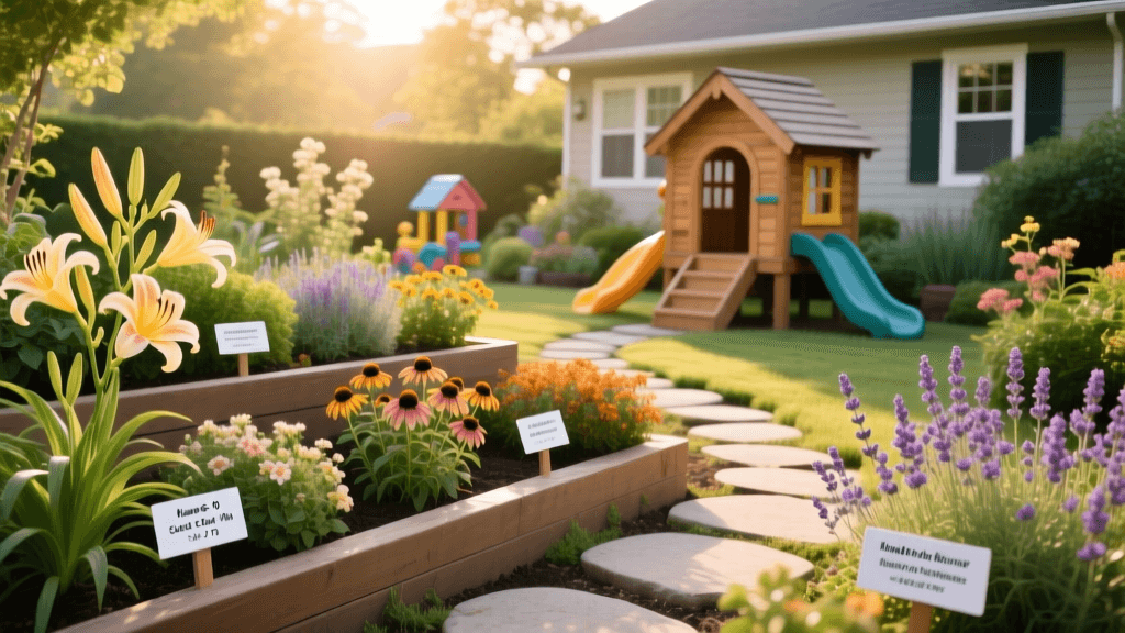 Child Friendly Backyard Garden Activities And Plants