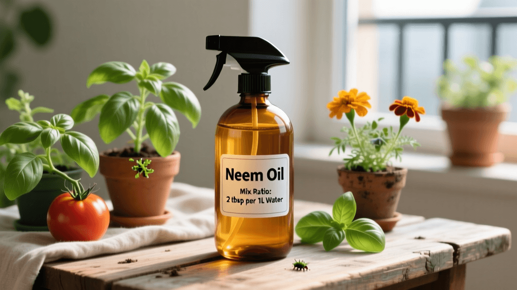Neem Oil Mixing Ratios & Foliar Schedule For Pots 2026