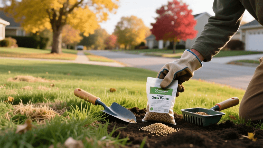 Seasonal Timing for Grub Control and Fall Overseeding