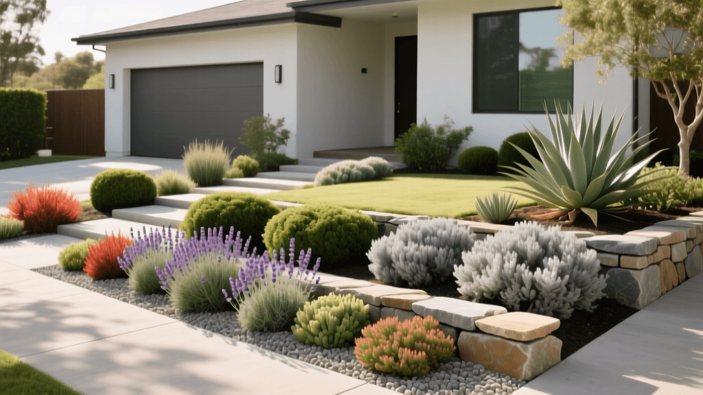 2026 Fire-Resistant Front Yard Shrub Border Makeover Guide