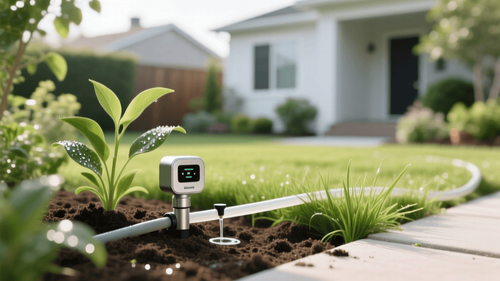Smart Soil Sensors and Automated Watering to Prevent Lawn Pests