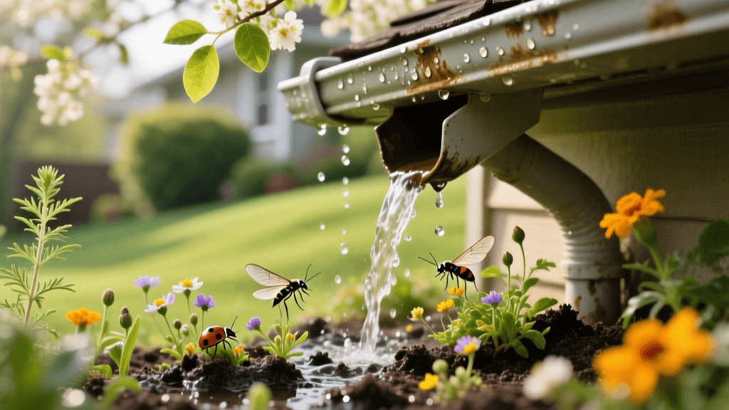 Spring Gutter Cleaning 2026: Downspout Bio-Control Tips