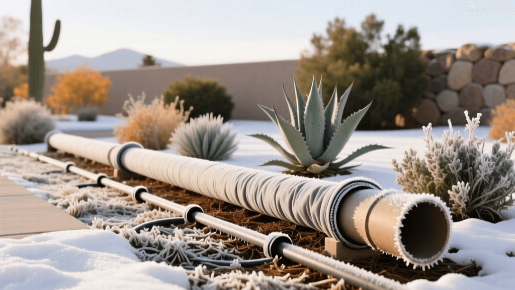 2026 Xeriscape Winterization: Insulate Pipes & Weatherstrip Home