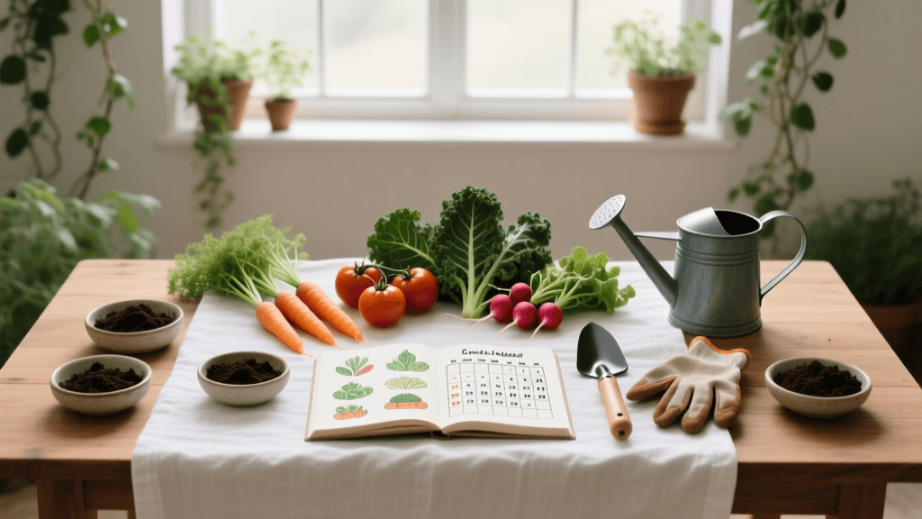 A Complete Seasonal Vegetable Garden Care Checklist
