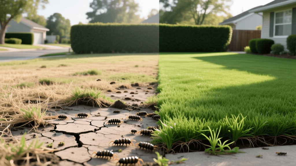 Before & After: Reviving a Lawn Devastated by Grub Worms