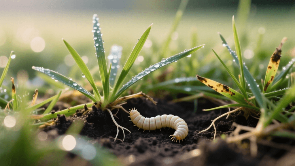 How to Identify and Treat Grub Worms in Cool-Season Lawns