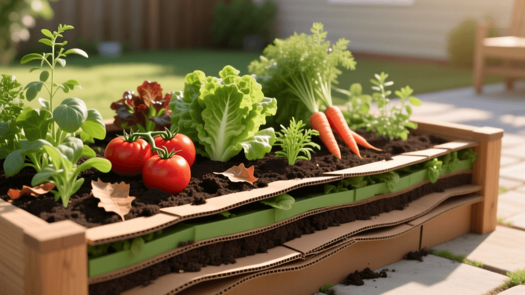 Viral No-Dig Lasagna Gardening: Build Instant Raised Beds