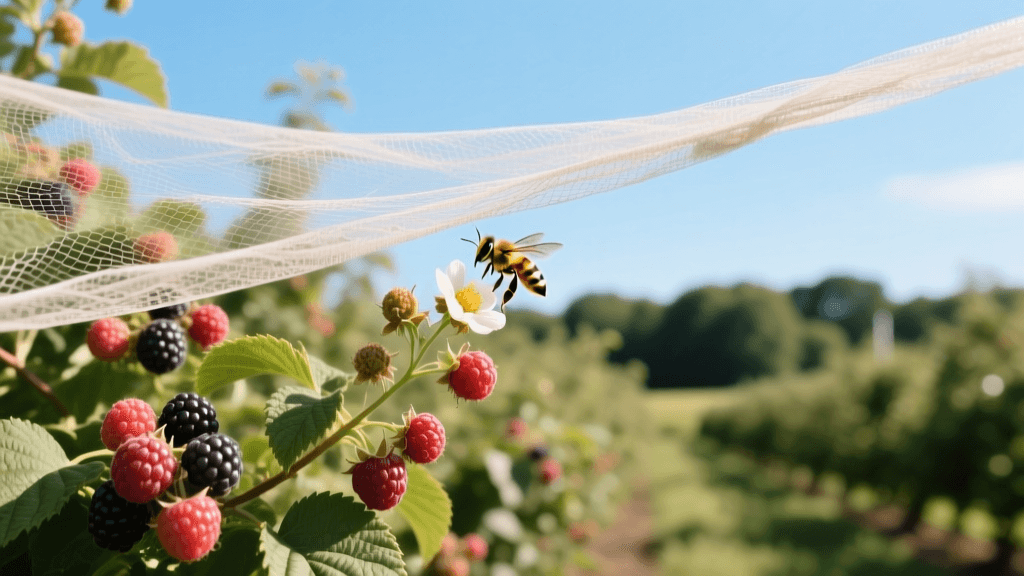 Pollinator-Safe Bird Netting for Berry Bushes: 2026 Guide