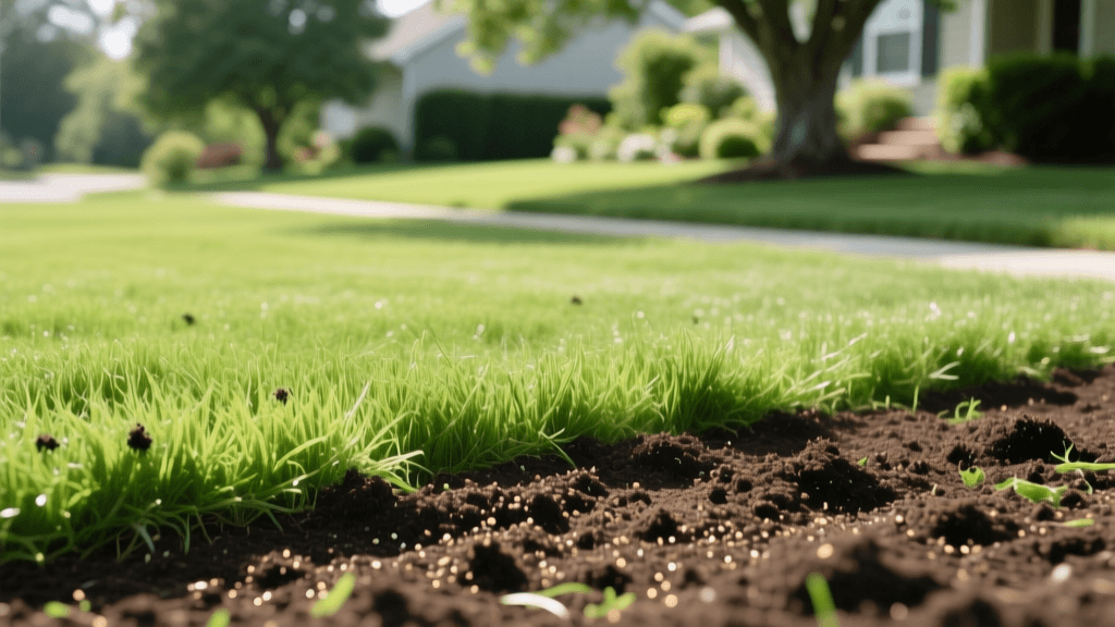 Topdressing Lawns With Compost To Boost Soil Health