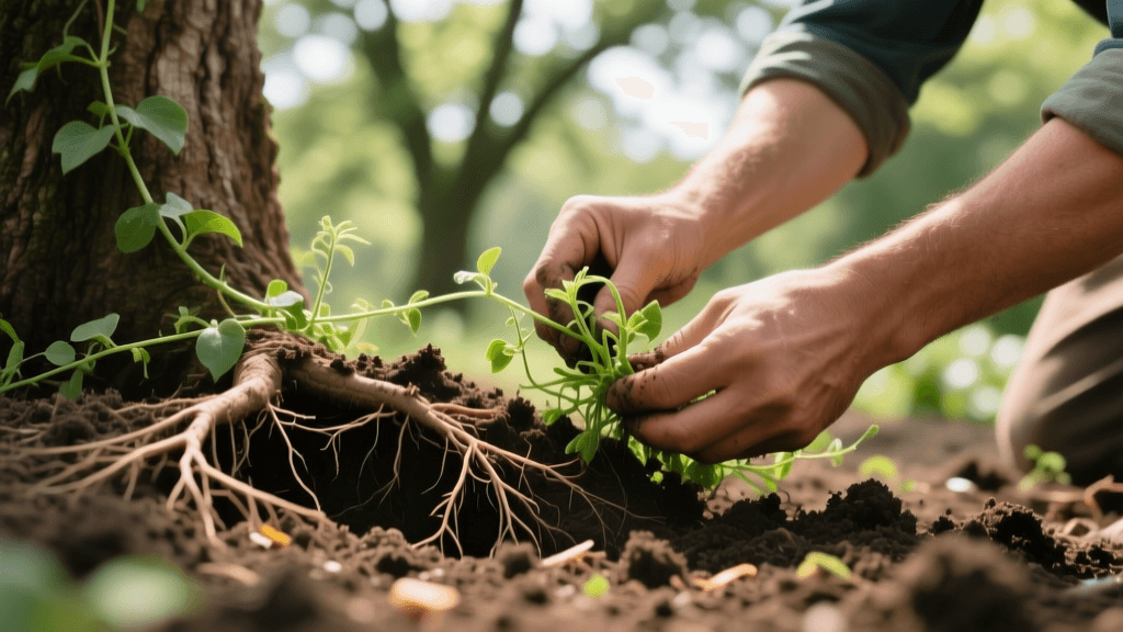 How to Identify and Remove Weeds in Tree Root Zones