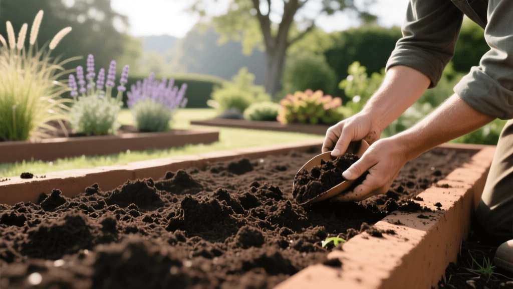 Transforming Heavy Clay Soil With Compost For Landscapes