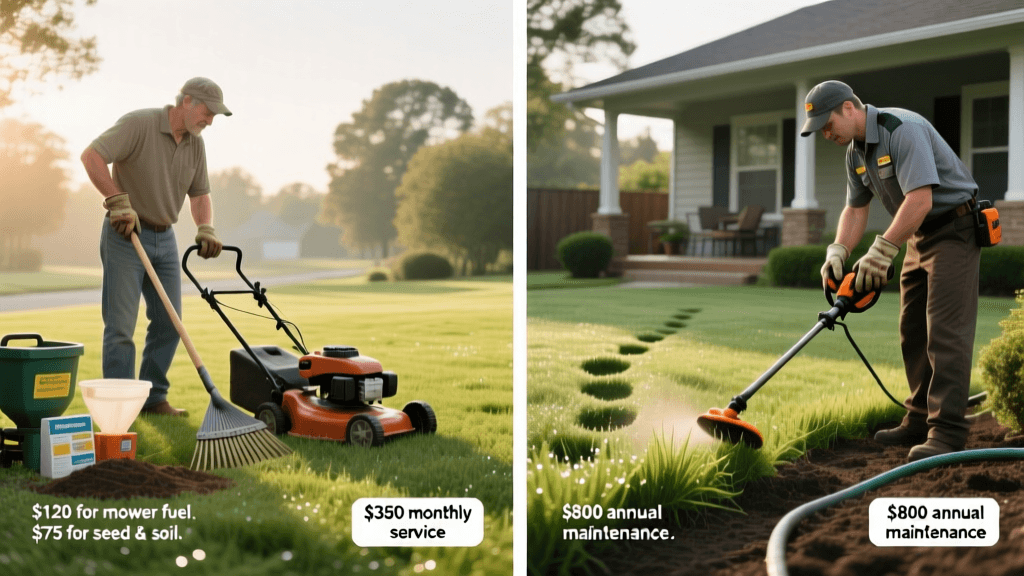Annual Lawn Care Budget: DIY vs Professional Costs
