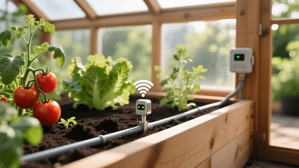 Automate Your Raised Bed Vegetable Garden With Smart Sensors