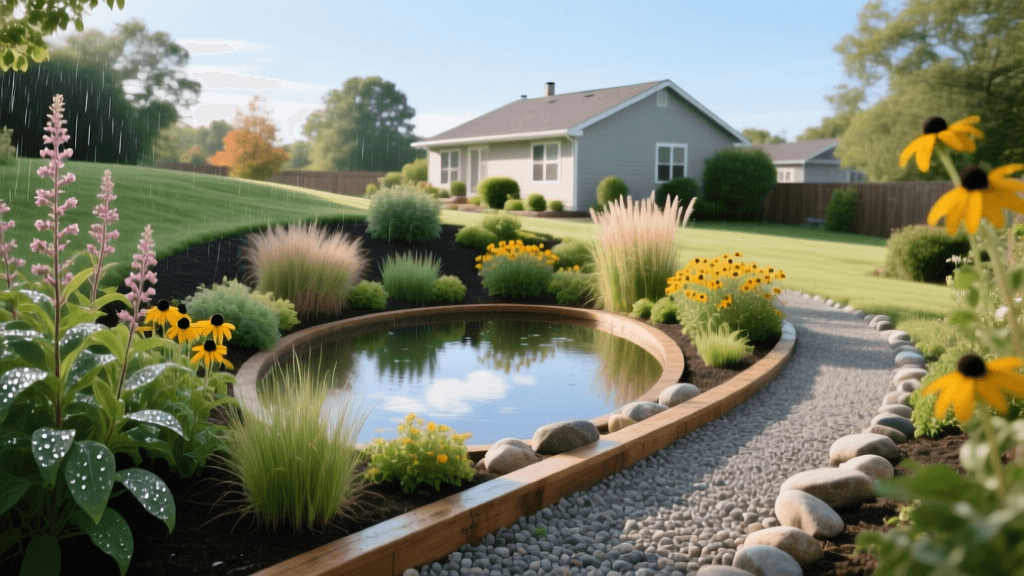 Backyard Rain Garden Design: Planning and Plant Guide