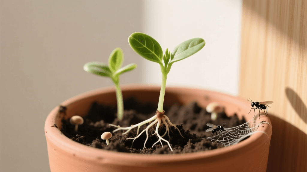 Beginner Guide To Controlling Fungus Gnats In Seedlings