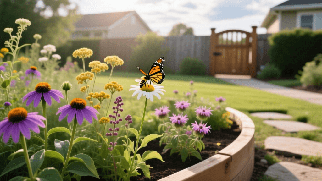 A Beginner's Guide to Planting a Pollinator Garden Bed