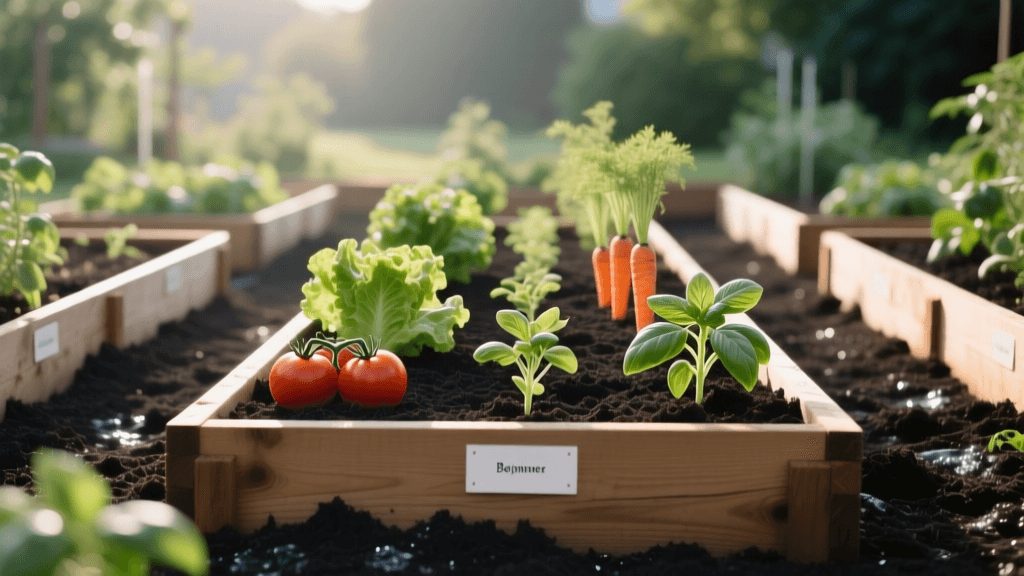 Beginner Vegetable Garden Layout And Planting Guide