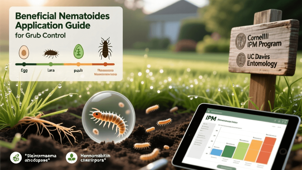Beneficial Nematodes Application Guide For Grub Control