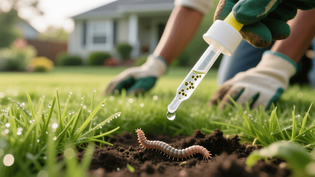 Eco-Friendly Lawn Grub Control Using Beneficial Nematodes