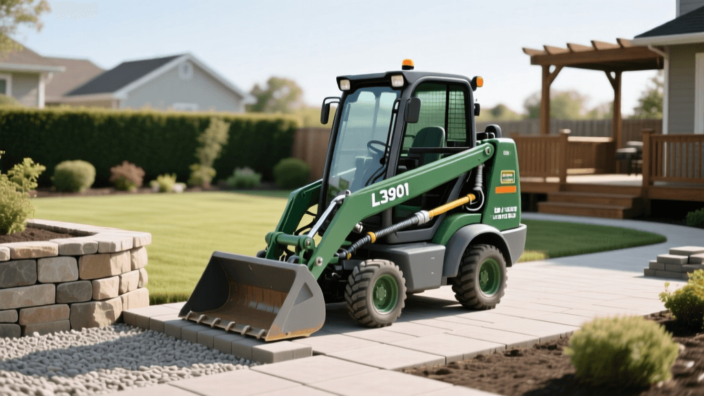 Choosing the Right Compact Utility Loader for Hardscaping