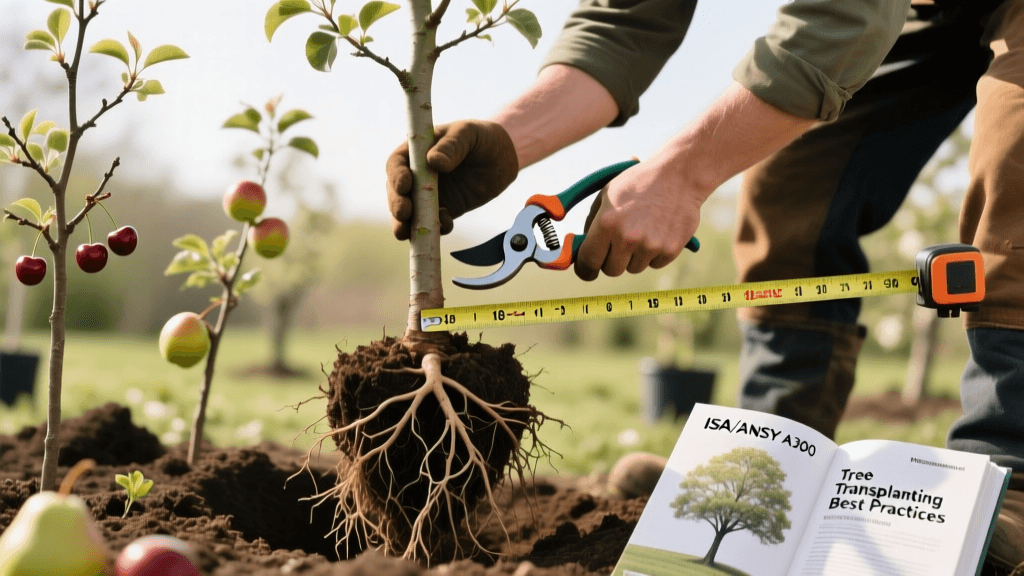 Best Practices For Transplanting Young Fruit Trees In Spring